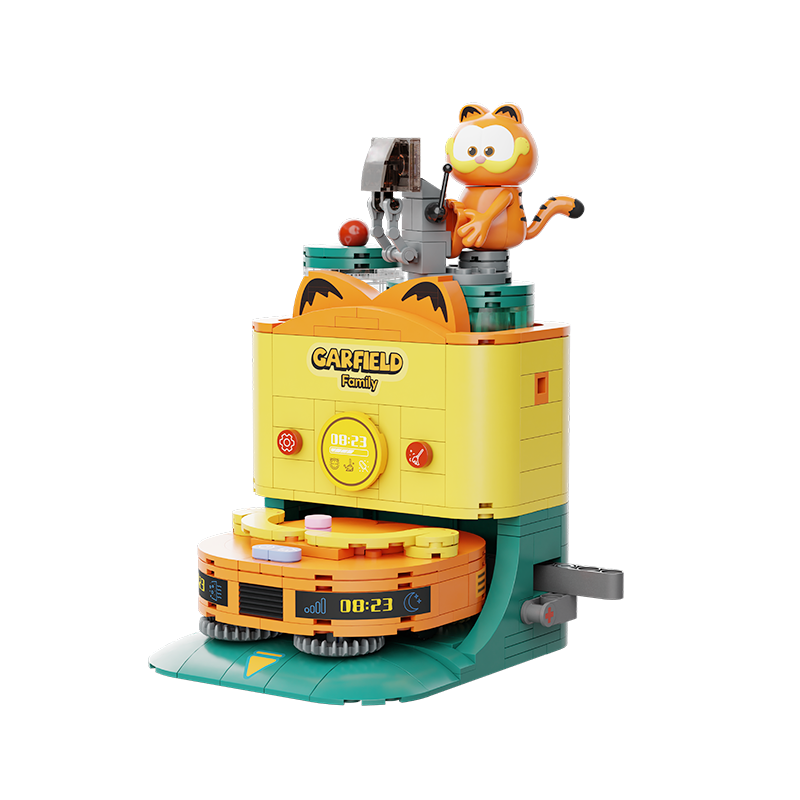 Garfield-Family Fantastic Machines Series-Robot Vacuum